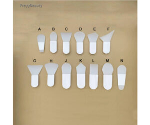 Different Model Mini Short Silicone Face Mask Cream Gel Brush 13 Models Different Head Mini Short Silicone Brush