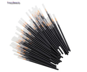 Disposable Eyeliner Brush Applicator Cosmetic Eye Wands Makeup Tool with a plastic sleeve Disposable Eyeliner Brush Applicator Cosmetic Eye Wands Makeup Tool with a plastic sleeve